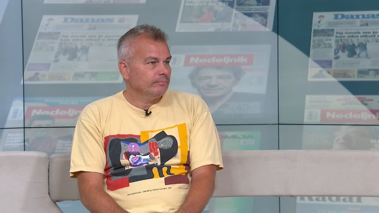 Darko Šper (foto: snimak ekrana N1)