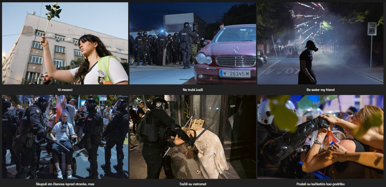 Fotografije sa protesta Gavrila Andrića dostupne su na adresi protesti.pics (foto: Gavrilo Andrić)